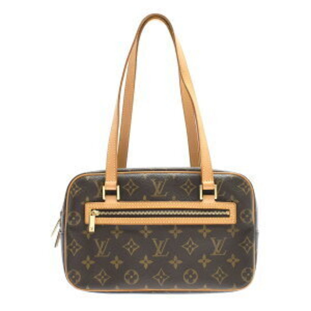 Louis Vuitton Monogram Cite Shoulder Bag Canvas Handbag